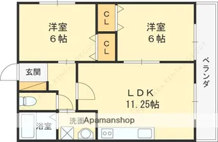 ManoaClair【3階】の間取り