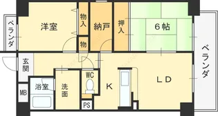 WILL21【3階】の間取り