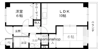 アル・ハイム【2階】の間取り