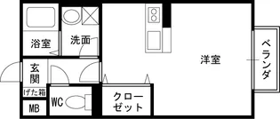 アゼリア【103号室】の間取り