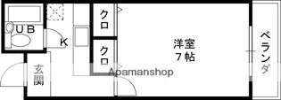 グランデエスト緑が丘【2階】の間取り