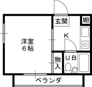 OMレジデンス京橋EAST壱番館【405号室】の間取り