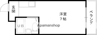 大宝 深江橋CTスクエア【505号室】の間取り