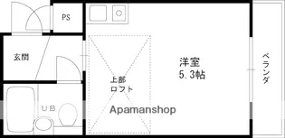GS緑橋【301号室】の間取り