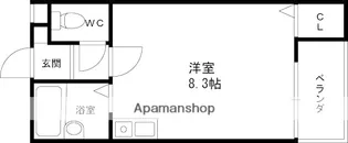 第2美和コーポ【2階】の間取り