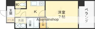 フォレストガーデン今福鶴見Ⅳ【13階】の間取り