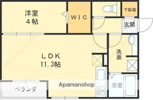 ボルボ【1階】の間取り