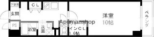 天満リバーサイドプラザ【5階】の間取り