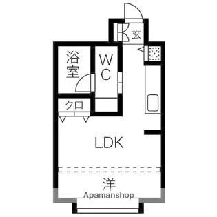 クリスタルブライト天満橋リバーサイド【5階】の間取り