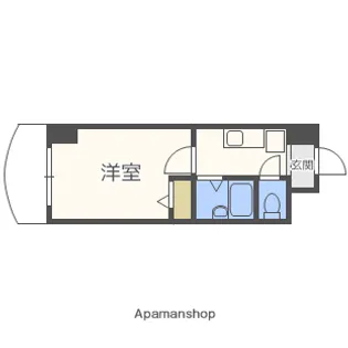 ノルデンハイム瑞光【510号室】の間取り