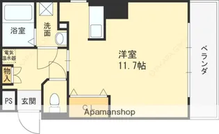 大阪謄写館ビル【405号室】の間取り