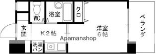 ラナップスクエア野田【8階】の間取り