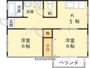 イーマハウスウメダ【403号室】の間取り