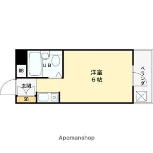 グルパ十三【402号室】の間取り