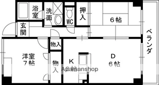 レーゼンハイムⅡ【2階】の間取り