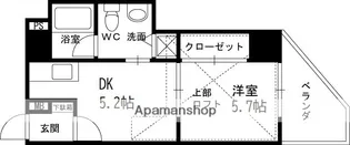 T’S SQUARE天神橋【5階】の間取り