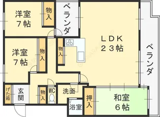 DO鶴見【11階】の間取り