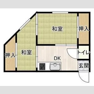 富士マンション【3階】の間取り