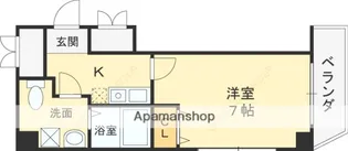 アリバ豊崎【3階】の間取り