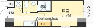 ラ・フォーレ松ヶ枝町Ⅲ【2階】の間取り