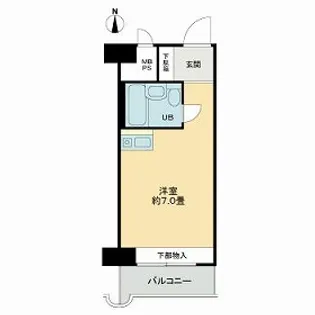 ライオンズマンション新大阪第5【0224号室】の間取り