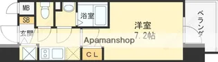 スワンズシティ梅田ウエスト【9階】の間取り