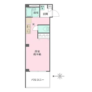 グレース天満ビル【601号室】の間取り