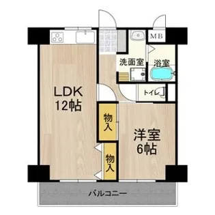 ロベリア弐番館【7階】の間取り