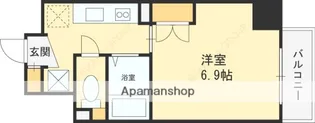 ル・パルトネール梅田北【13階】の間取り