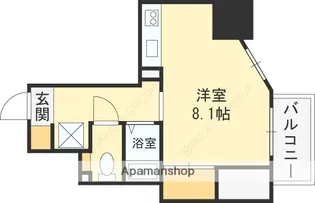 ル・パルトネール梅田北【3階】の間取り