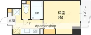 ル・パルトネール梅田北【4階】の間取り