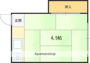 ロイヤル天神橋【203号室】の間取り