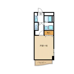 サンシャイン西梅田【2階】の間取り