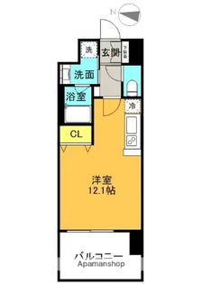 CUORE【9階】の間取り