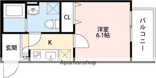 大阪府大阪市生野区小路東4丁目【アパート】の間取り
