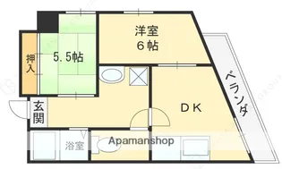 シャルム玉川【3階】の間取り