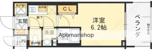 レオンコンフォート梅田北【10階】の間取り