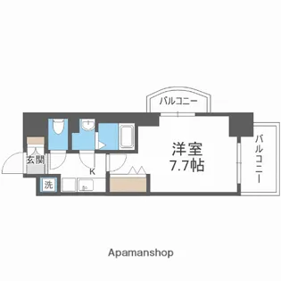Luxe海老江2【10階】の間取り