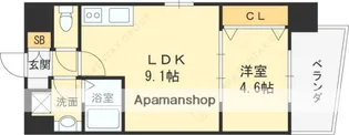 シェリロ神山【8階】の間取り