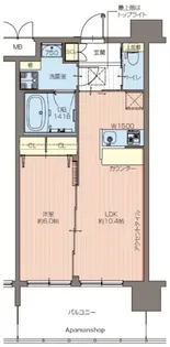 ディームス福島【0702号室】の間取り