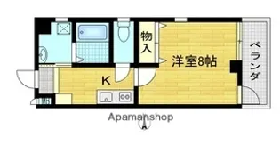 ベリーウェル福島【5階】の間取り