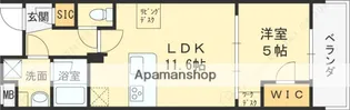 アーバネックス梅田中崎町【3階】の間取り