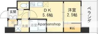 セレニテ福島プリエ【14階】の間取り
