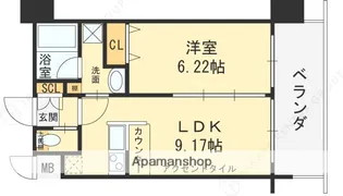 プレジオ海老江【5階】の間取り