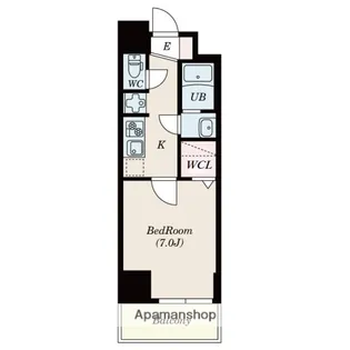 ブランシエスタ加島【8階】の間取り
