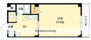 KANDM 別館【4階】の間取り
