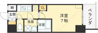 S-RESIDENCE福島Alovita【5階】の間取り