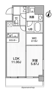 LaDouceur天満【3階】の間取り