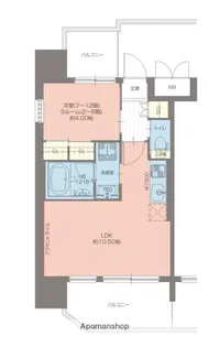 大阪府大阪市都島区都島北通2丁目【マンション】の間取り