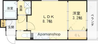 大阪府大阪市鶴見区今津北4丁目【アパート】の間取り